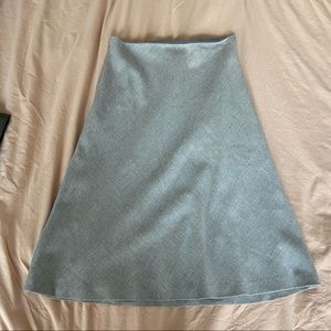 Theory Grey Midi Skirt Size 4